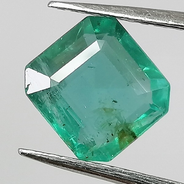 Esmeralda Zambia 1,75ct Verde Azulado