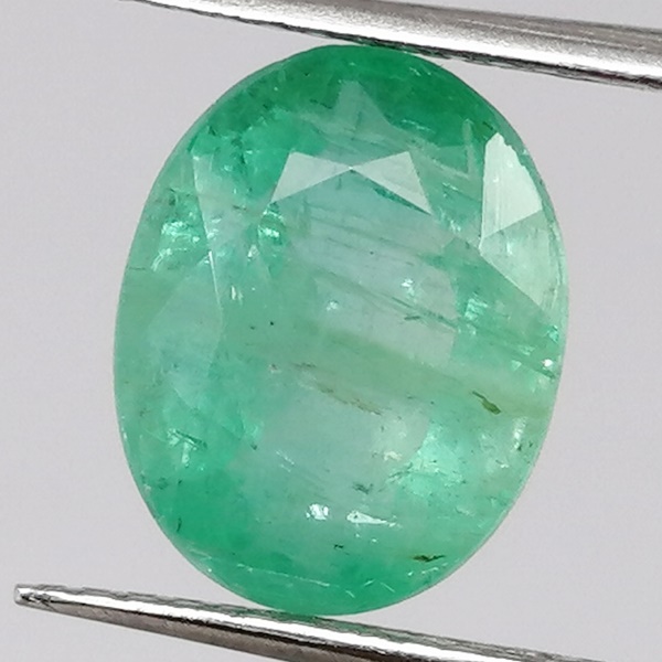 Esmeralda Zambia 3,25ct Verde Azulado