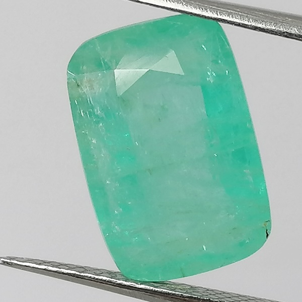 Esmeralda Zambia 5,05ct Verde Azulado