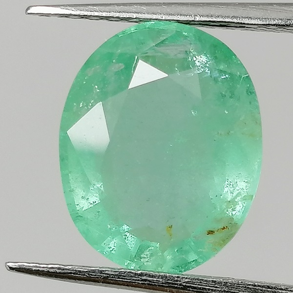 Esmeralda Zambia 3,48ct Verde Azulado