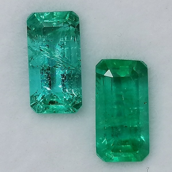 2 Esmeraldas 1,87 ct