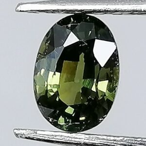 Zafiros de Colores 0,59ct Verde