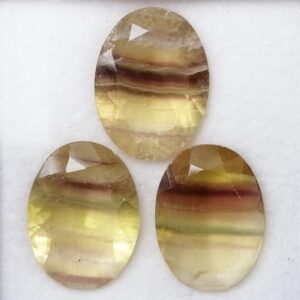 3 Fluoritas 22,75 ct Bicolor