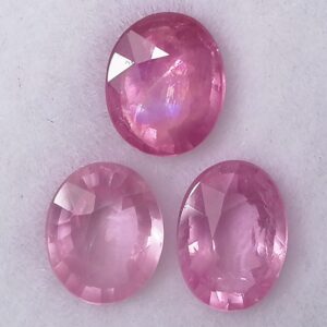 3 Espinelas 2,04 ct Rosa