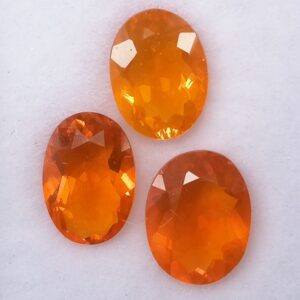 3 Ópalos de Fuego 2,09 ct Naranja