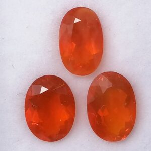 3 Óplalos de Fuego 2,25 ct Naranja