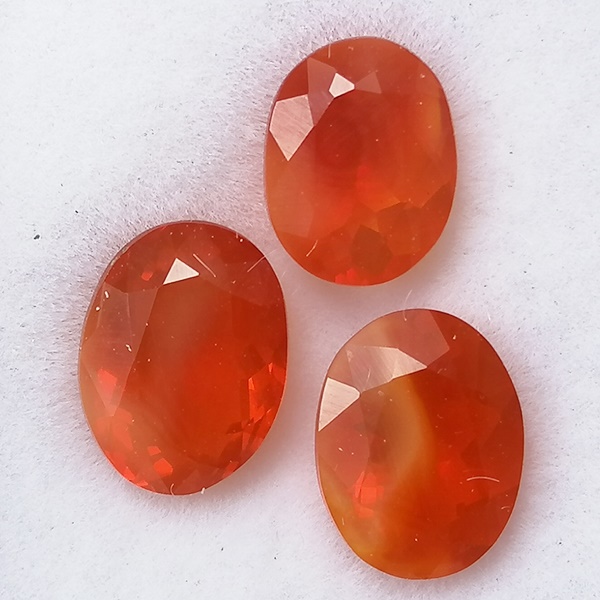 Ópalo de fuego 2,78ct Naranja - Imagen 11