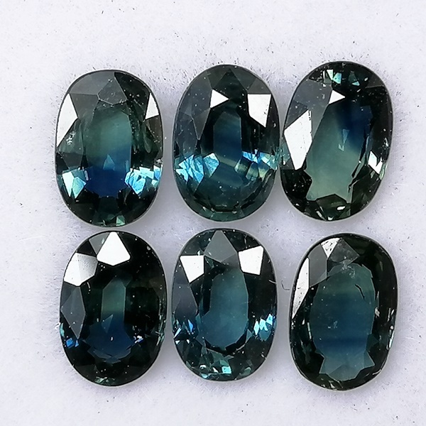 6 Zafiros 3,71 ct