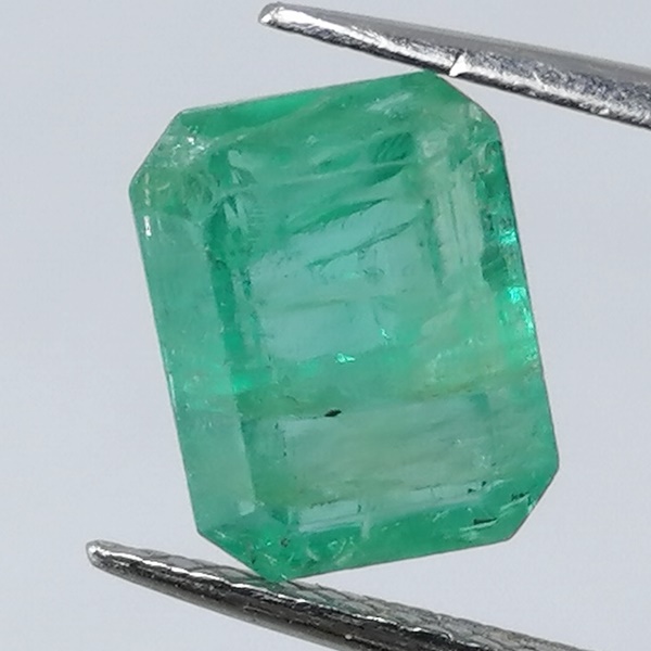 Esmeralda Zambia 2,01ct Verde Azulado