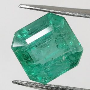 Esmeralda Zambia 1,92ct Verde Azulado