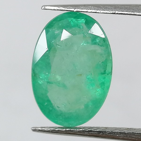 Esmeralda Zambia 2,86ct Verde Azulado