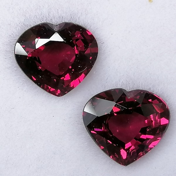 Rodolita 3,08ct Rojo
