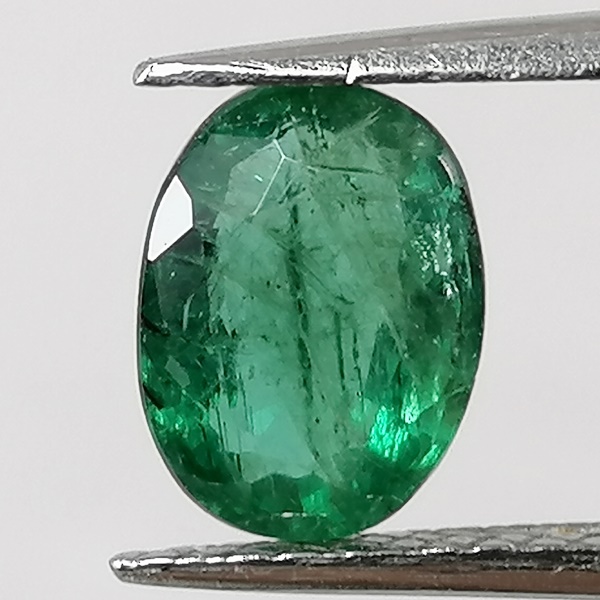 Esmeralda Zambia 0,94ct Verde Azulado