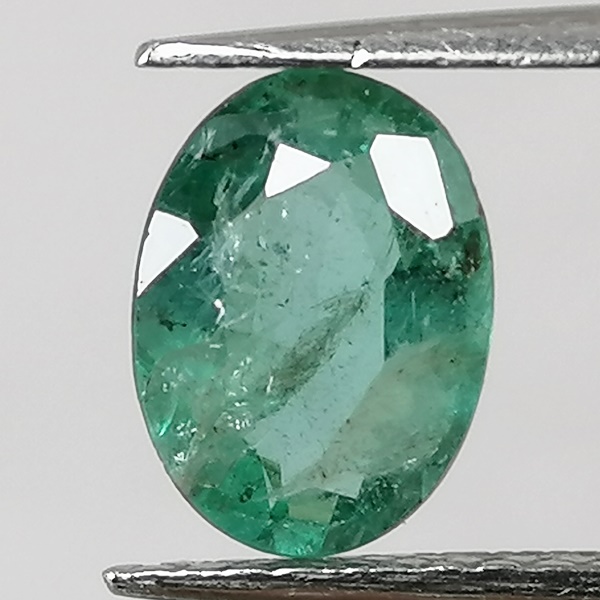 Esmeralda Zambia 0,85ct Verde Azulado