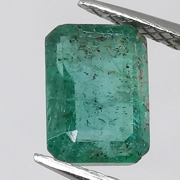 Esmeralda Zambia 0,97ct Verde Azulado - Imagen 2