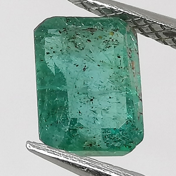 Esmeralda Zambia 0,97ct Verde Azulado - Imagen 4