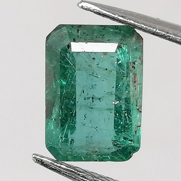 Esmeralda Zambia 0,97ct Verde Azulado - Imagen 6