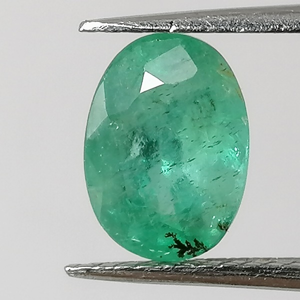 Esmeralda Zambia 1,63ct Verde Azulado