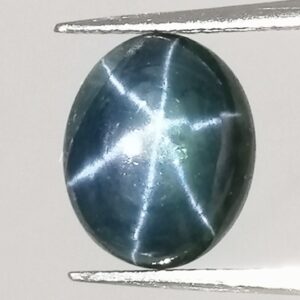 Zafiro Estrella 2,98ct Azul