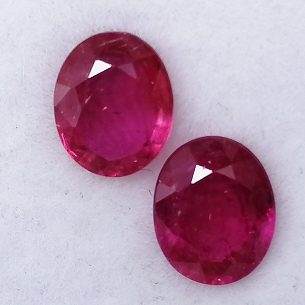 2 Rubíes 1,45 ct