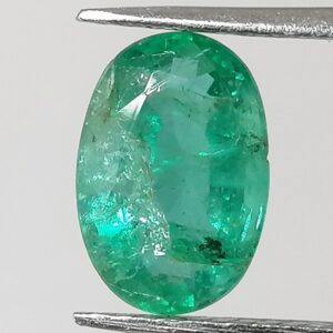 Esmeralda Zambia 1,42ct Verde Azulado
