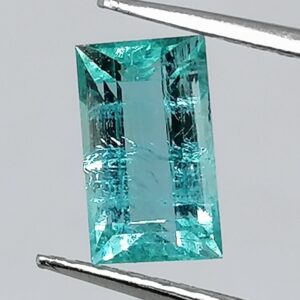 Esmeralda Zambia 0,82ct Verde Azulado
