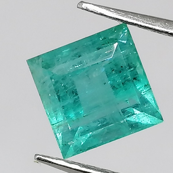 Esmeralda Zambia 1,19ct Verde Azulado