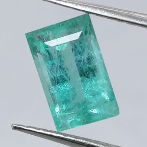 Esmeralda Zambia 1,38ct Verde Azulado