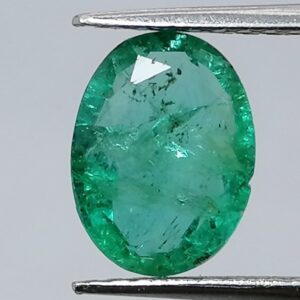 Esmeralda Zambia 1,24ct Verde Azulado