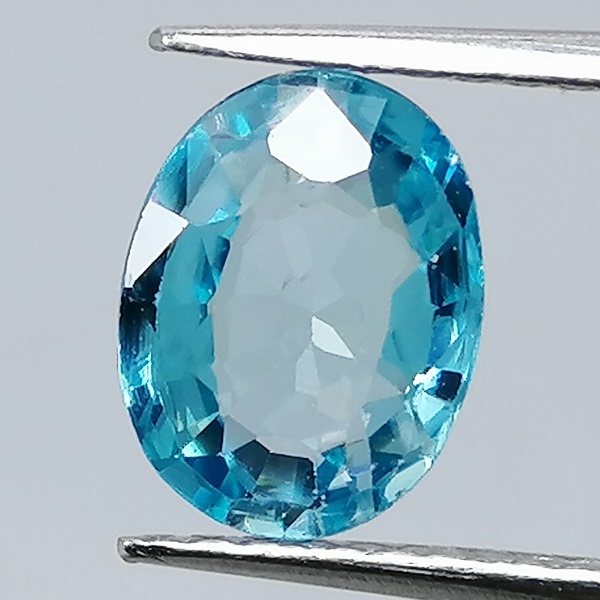 Zircón Azul 1,23ct Azul