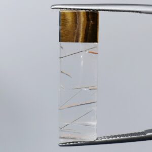 Ojo de Tigre/Cuarzo Rutilado - 16,84 ct