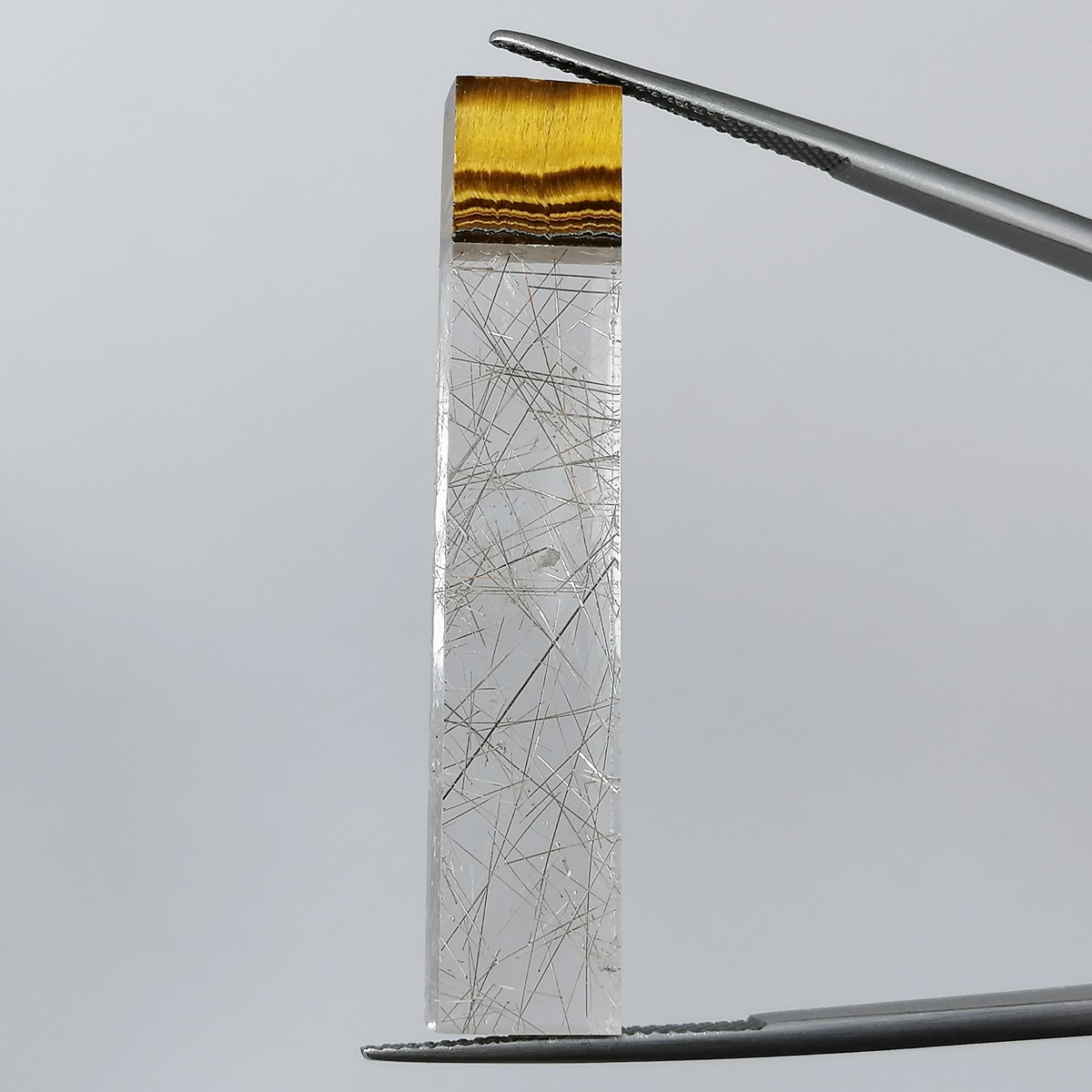 Ojo de Tigre/Cuarzo Rutilado - 30,21 ct - Imagen 2