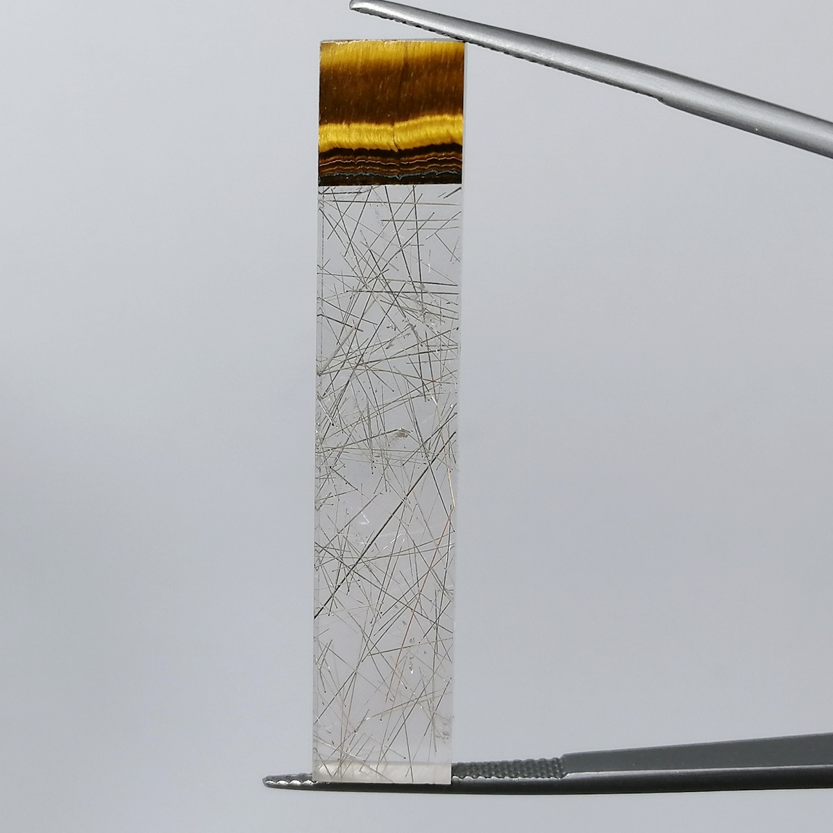 Ojo de Tigre/Cuarzo Rutilado - 30,21 ct - Imagen 8