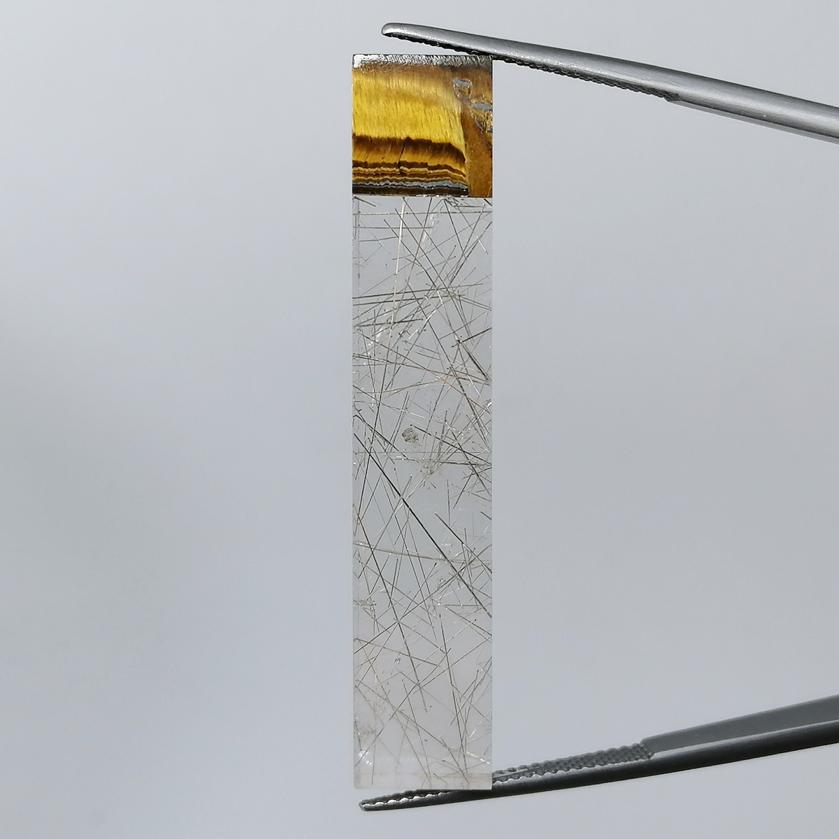 Ojo de Tigre/Cuarzo Rutilado - 30,21 ct - Imagen 9