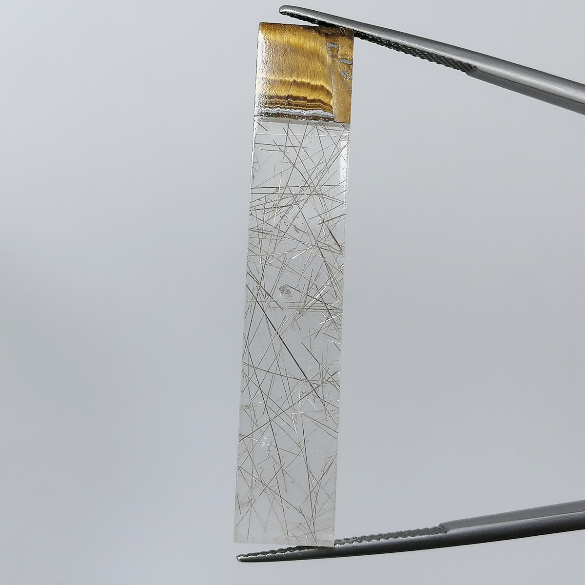 Ojo de Tigre/Cuarzo Rutilado - 30,21 ct - Imagen 10