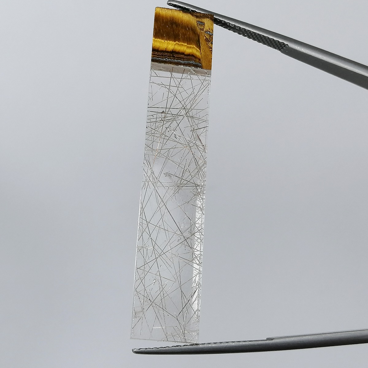 Ojo de Tigre/Cuarzo Rutilado - 30,21 ct - Imagen 11
